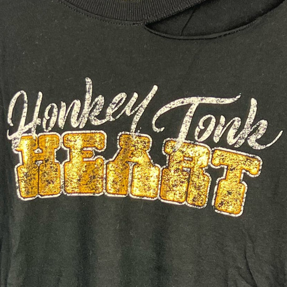 EUC Miranda Lambert Idyllwind Western Women's HONKY TONK HEART T-shirt Large - Picture 5 of 8